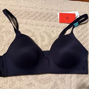 NWT Tommy John Second Skin Black Bra 36B